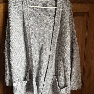 Aerie Light Gray Women's Cardigan